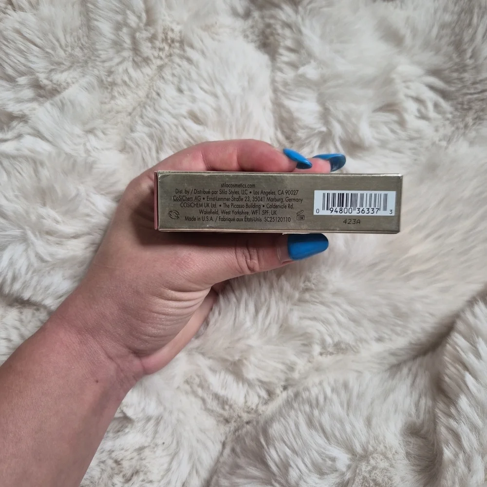 STILA Suede Shade Liquid Eye Shadow Sheer Terracotta Eyeshadow Full Size New NIB